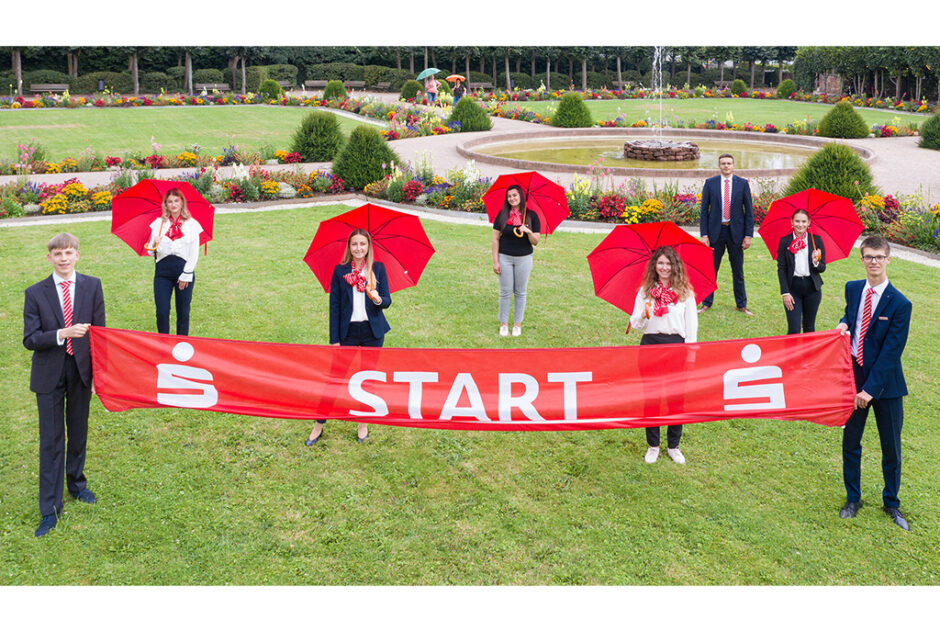 Startschuss für eine Karriere bei der Sparkasse