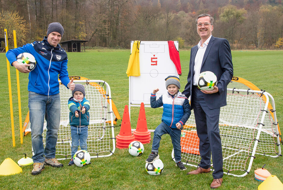 Jubiläumsspende für den Förderverein der TSG Bad König