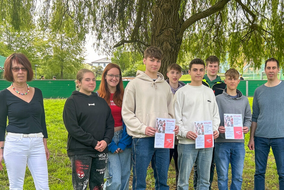 41. Planspiel Börse der Sparkasse Odenwaldkreis- Team der Schule am Sportpark ist erfolgreich!