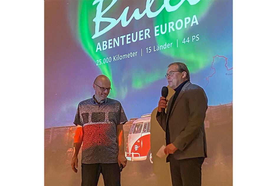 Sparkasse Odenwaldkreis präsentiert bekannten Fotograf Peter Gebhard mit „Das große Bulli-Abenteuer Europa“