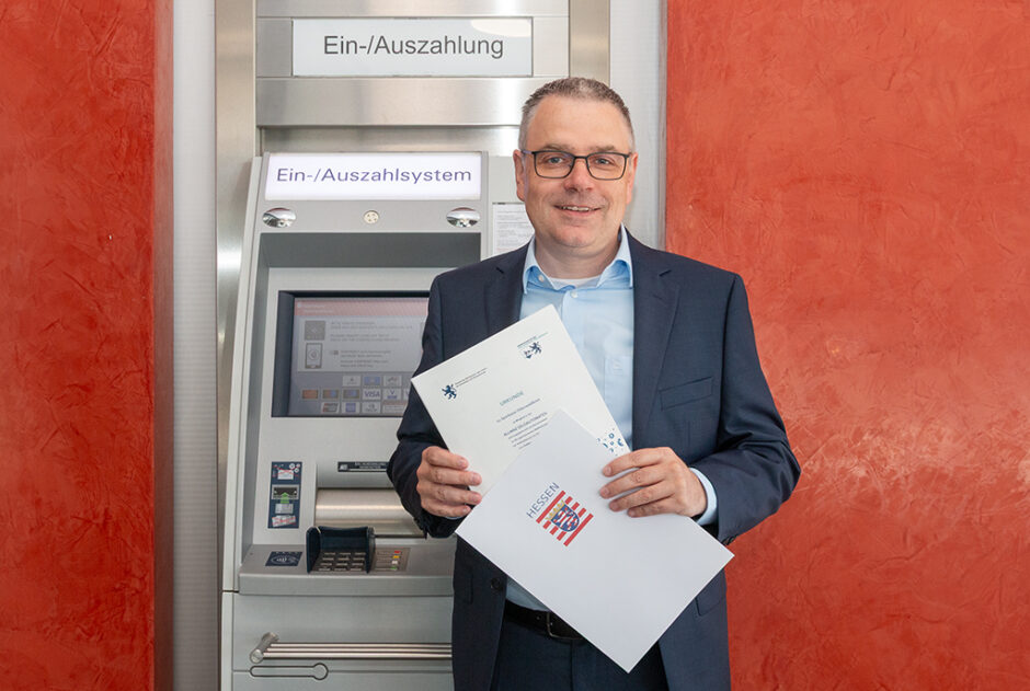 Sparkasse Odenwaldkreis erhält Auszeichnung für vorbildliche Sicherheit an Geldautomaten