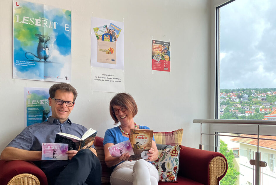 Freizeitprojekt „Ich bin eine Leseratte“ in der Stadtbücherei Erbach