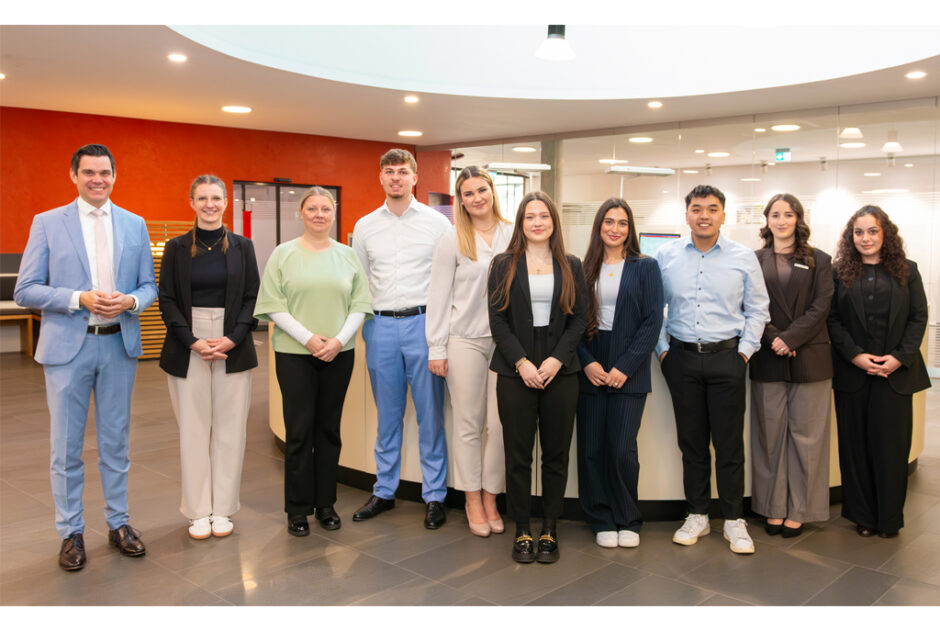 Karrierestart mit Perspektive: Nachwuchskräfte verstärken die Sparkasse