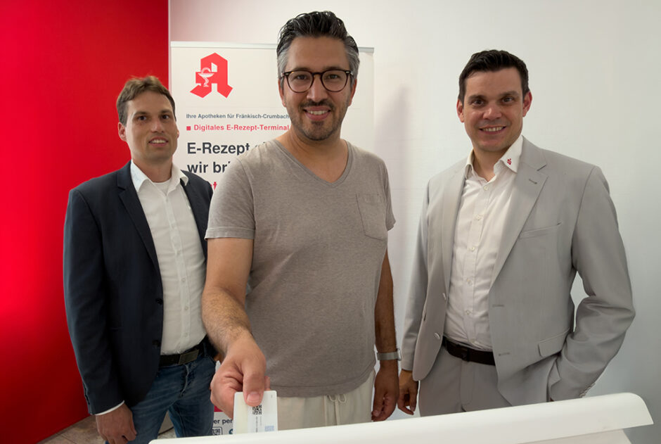 Digitale Apotheke in der Sparkassen-Geschäftsstelle Fränkisch-Crumbach eröffnet